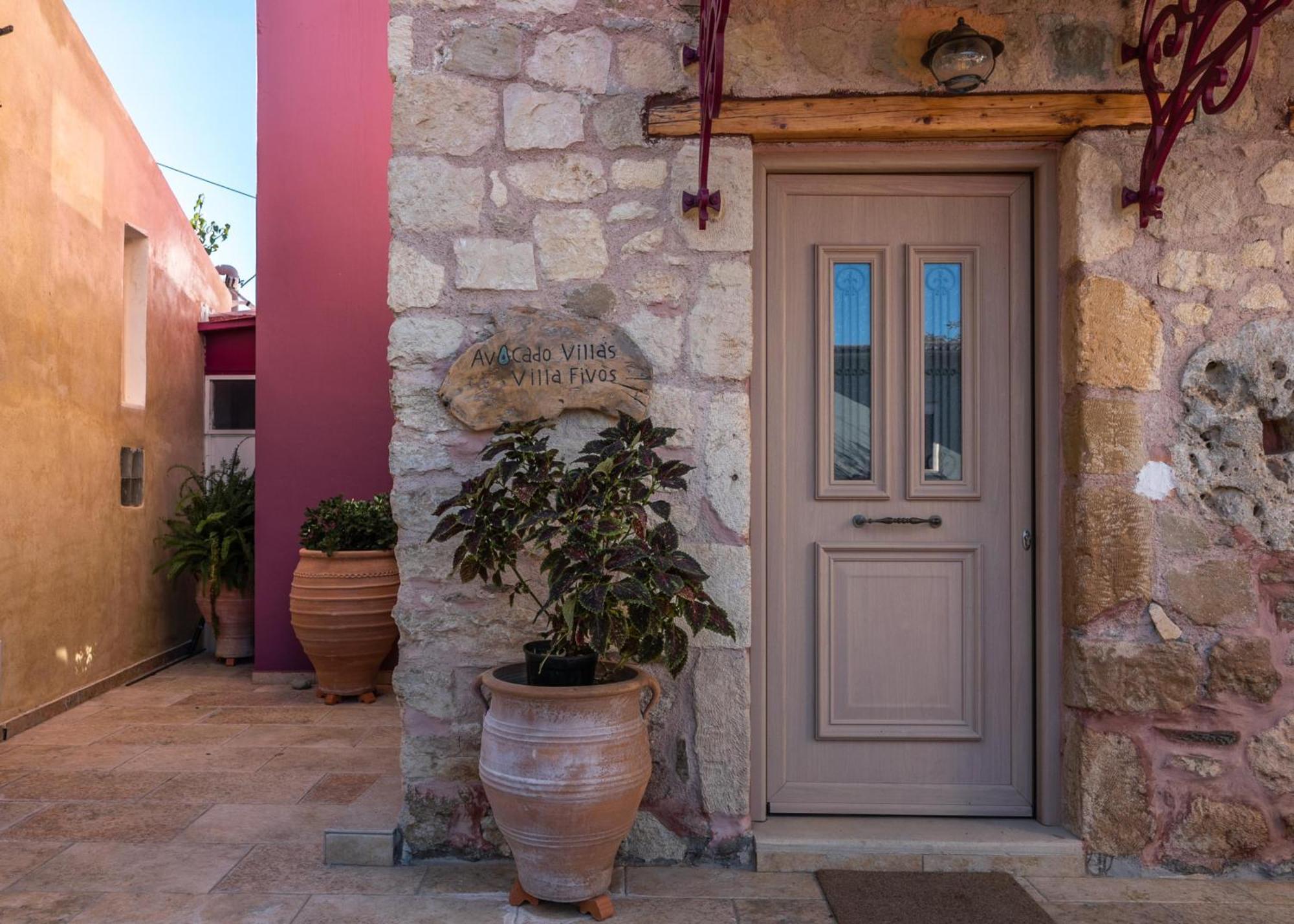 Avocado Villas Chrissi Akti Chania Exterior foto